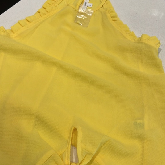 Yellow blouse size L - Picture 2 of 9
